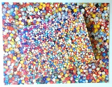 Vtg 1975 Springbok Jigsaw Puzzle PZL4054 About a Million Marbles 500+ 18"x23.5"