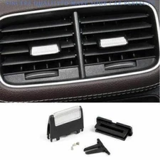 Fit For Benz GLE GLS 2020-2024 Black Silver Rear Air Outlet Puller Cover Trim