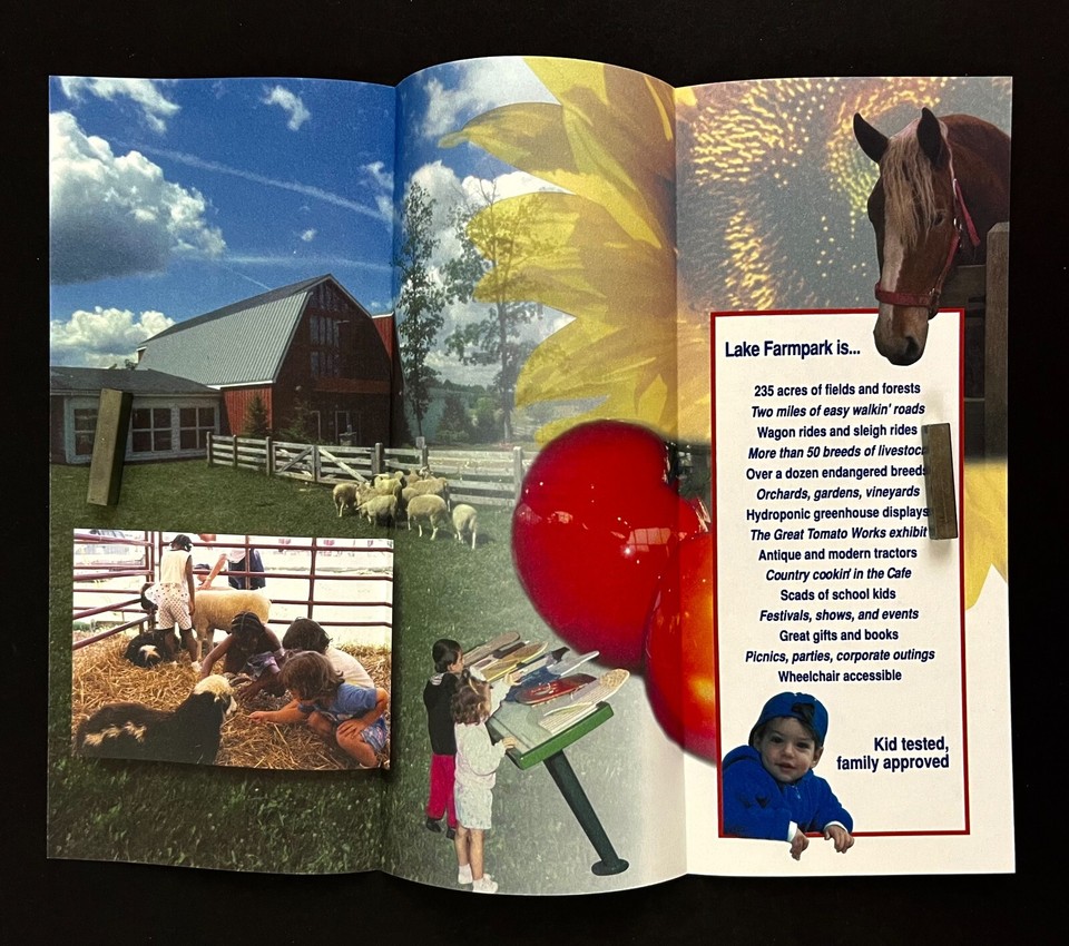 1998 Cleveland OH Lake Farm Park Science Animal Farm Vintage Travel