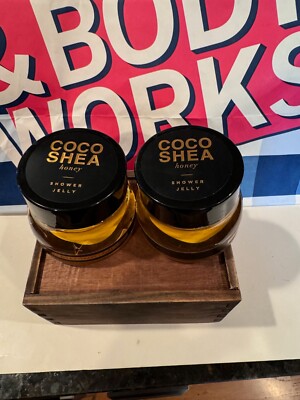 Bath & Body Works COCO SHEA HONEY Shower Jelly Set of 2 NEW