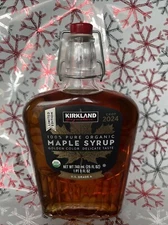 Limited Edition 2024 Kirkland Signature 100% Organic Maple Syrup