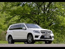 Cars amg static mercedes benz gl Desk Mat Stitched
