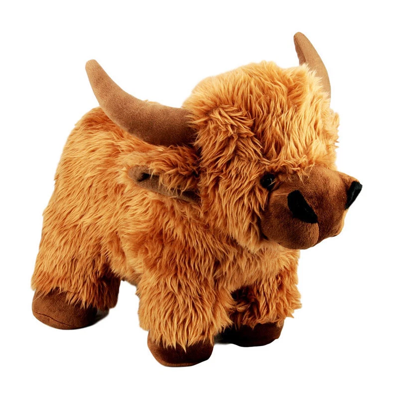 Highland cattle store plush toy