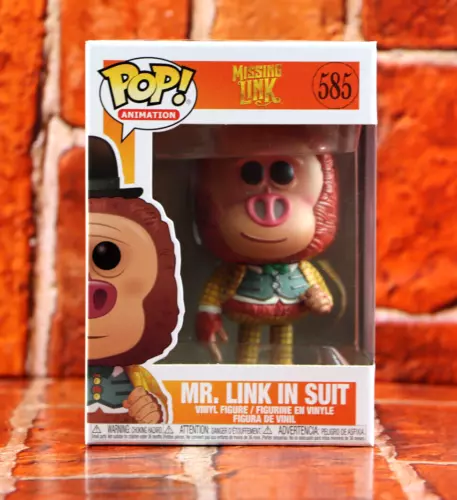 Funko Pop Animation Missing Ink Mr Link In Suit #585 W/ Protector