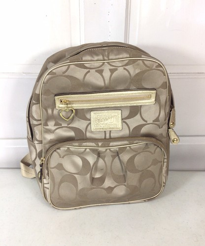 COACH Large Backpack Shoulder Bag | eBay