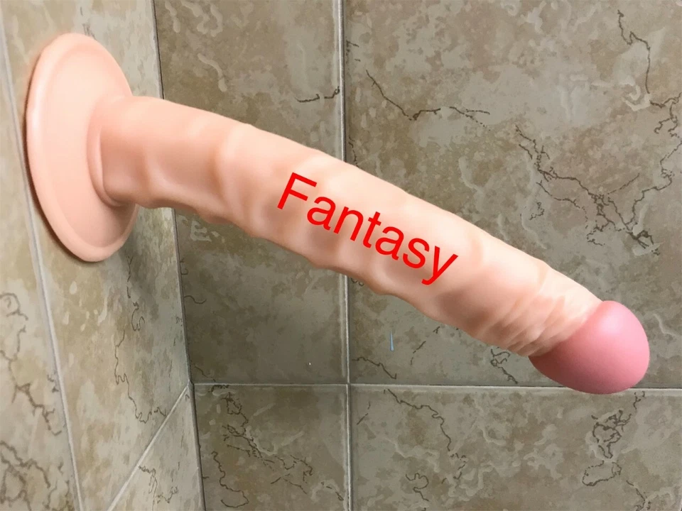 10-Inch-HUGE-Dildo-Realistic-Waterproof-Suction-Cup-Men-Penis-Female-Sex-Toy - Image 2 of 4