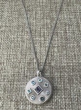 Brighton Halo Rays Petite Pendant Reversible Necklace 16-18"