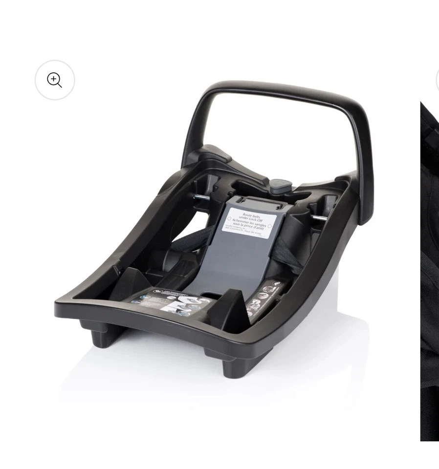 Sistema de viaje modular Evenflo Omni Plus con asiento infantil deportivo LiteMax orientado hacia atrás Foto 3 de 4