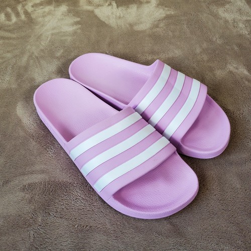 Adidas Adilette Slides (Clear Lilac 