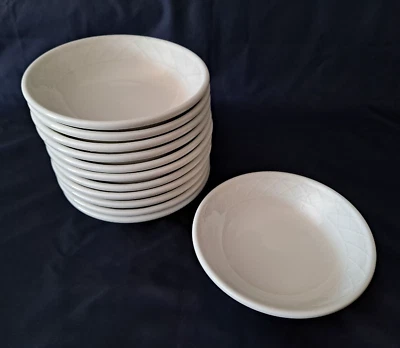 Lot 12 coupelles - porcelaine - Villeroy et Boch - Luxembourg- Motif quadrillé - Photo 1/4