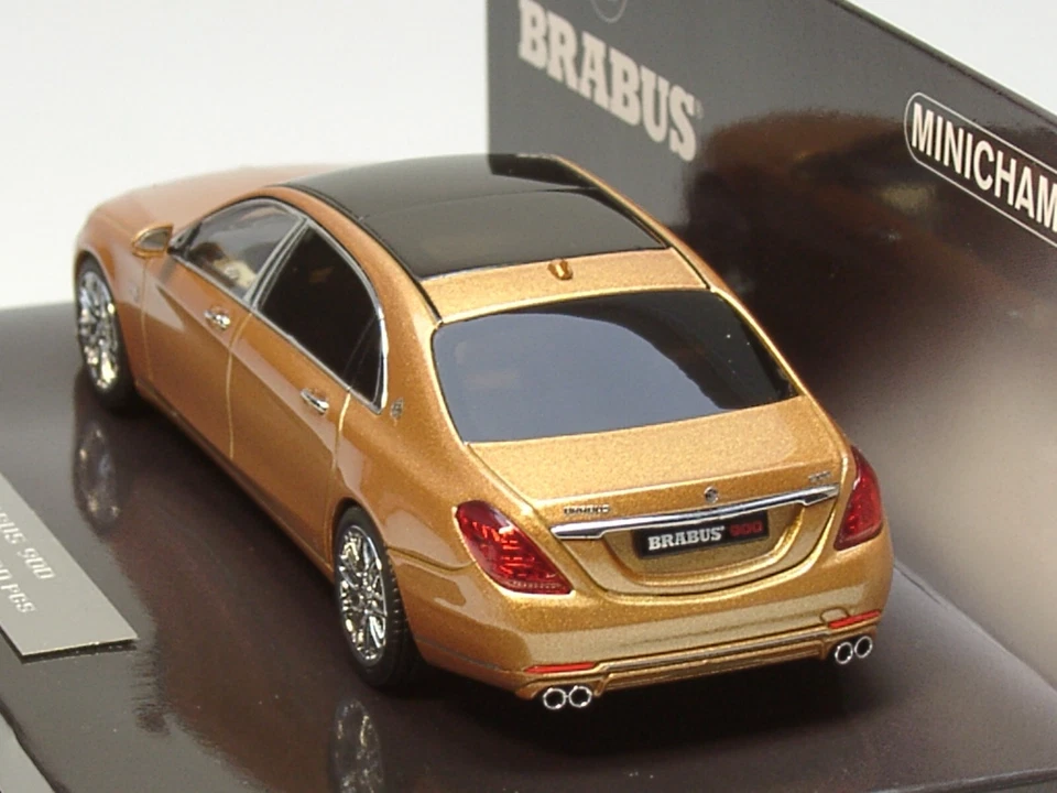 Minichamps Maybach Brabus 900, gold met.,  2016 - 437 035422 - 1:43 - Bild 4 von 4