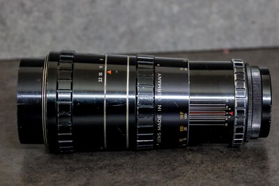 Isco-Göttingen Tele-Westanar 180mm f4 Lens (M42-mount) (Made in