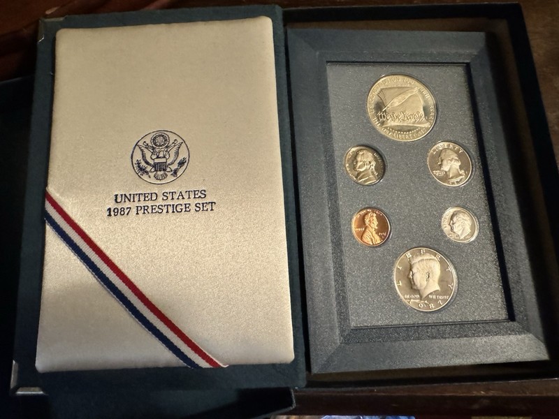 1987 US Mint Prestige Proof Set OGP