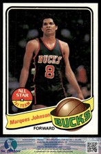 1979-80 Topps #70 Marques Johnson Milwaukee Bucks 79BB
