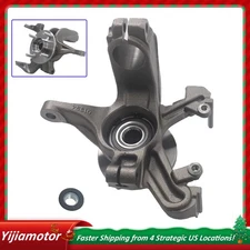 Front LH Steering Knuckle & Wheel Hub Bearing Assembly For 2000-2004 Ford Focus