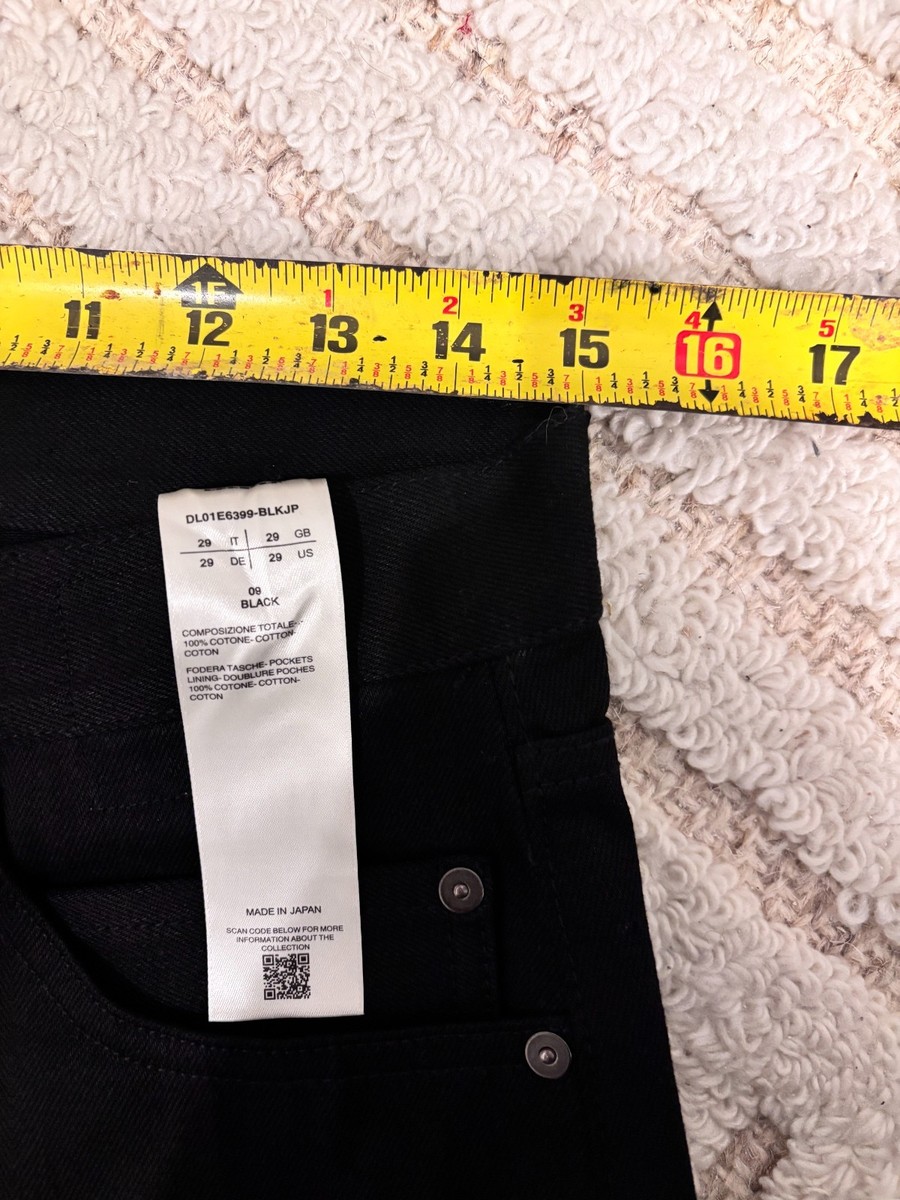 Rick Owens DRKSHDW Kurdt Cut Pants Black Size 29 Japan Made 29 x