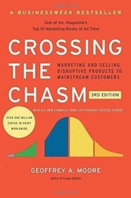 Crossing the Chasm by Geoffrey Moore Hardcover 3rd Edition ~ VERY GOOD