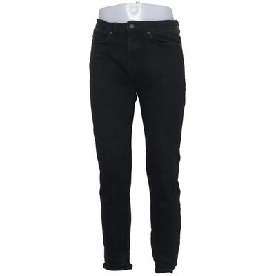 Hugo Boss, Jeans, Größe: 32/34, Schwarz, Baumwolle/Elasthan, Einfarbig #AgI