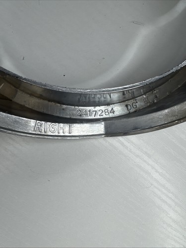 1963 Dodge Custom 880 LH RH Chrome Headlight Door Bezel Pair Grill Trim Molding - Picture 16 of 21