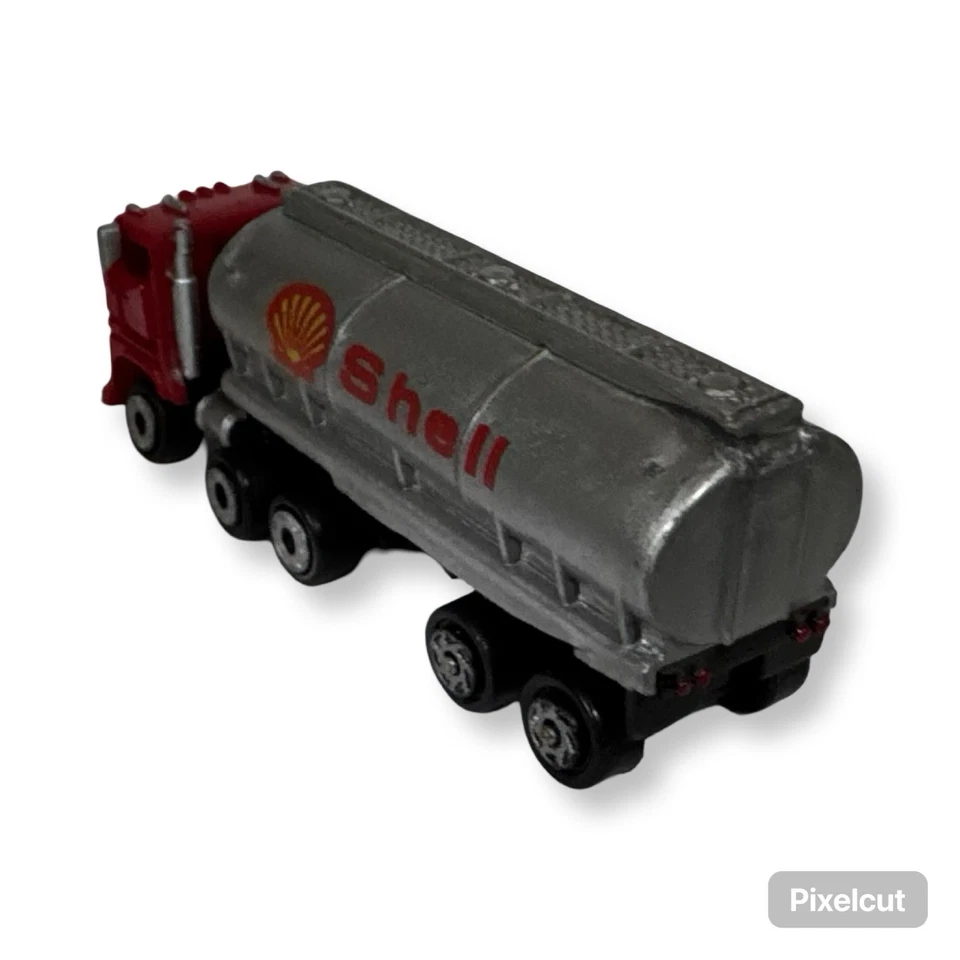 Micro Machines 1990 Shell Tanker Semi Truck w/ Deluxe Cab Variant Galoob VGUC - Image 4 of 4