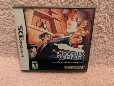Phoenix Wright Ace Attorney Nintendo DS / Authentic USA Case + Manual  NO GAME!