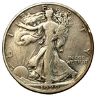 1929-D 50C Walking Liberty Half Dollar- Choice VF- SMH 1508