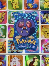 Pokemon Venonat Holo Vintage Pocket Monsters Vending Machine Sticker 1998 Konica
