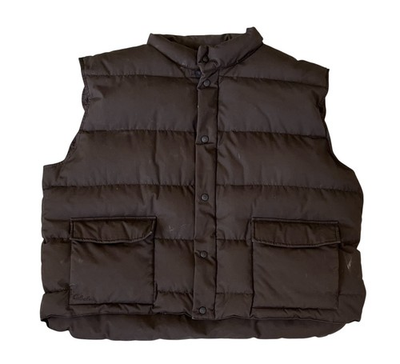 #ad Cabela’s Men’s Brown Full Zip 3XL Goose Down Puffer Vest $35.10