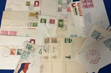 Outstanding Philippines Stamp 22 Cover FDC Lot WW2 Victory US Japan Censored etc