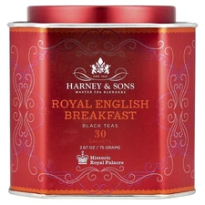 Black Teas, Royal English Breakfast, 30 Sachets, 2.67 oz (75 g)