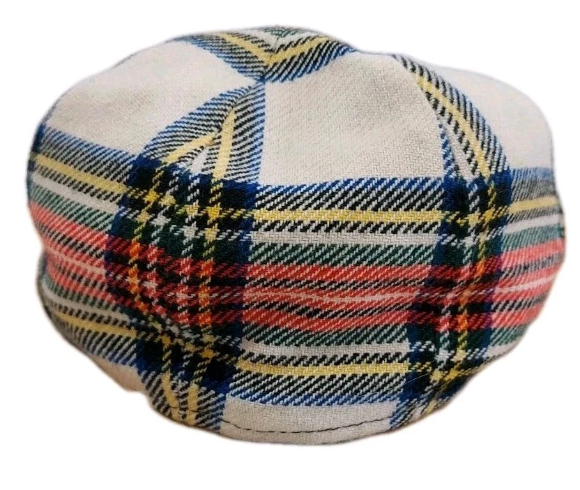 Boina a cuadros vintage Ross tartán Foto 3 de 4