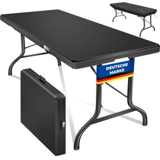 RETOURE Klapptisch Buffettisch Gartentisch 183cm Campingtisch klappbar Garten