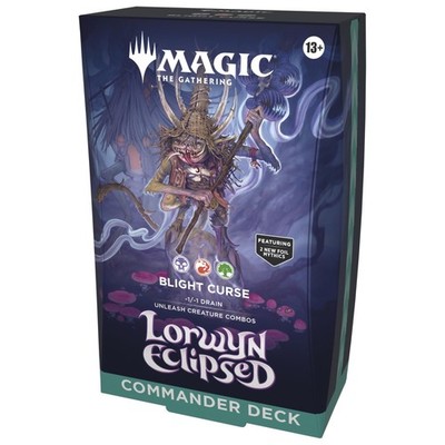Magic: The Gathering Lorwyn Eclipsed Commander Deck - Blight Curse