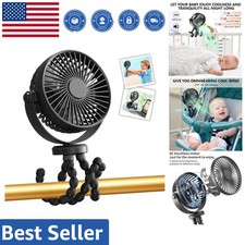 Mini Handheld Personal Portable Fan, Baby Stroller Fan, Car Seat Fan, USB or ...