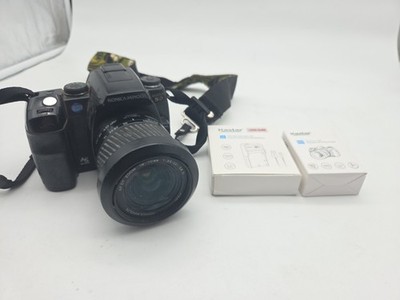 Konica Minolta Maxxum 5D Digital Camera AF Zoom Lens 18-70mm FOR PARTS SEE NOTES