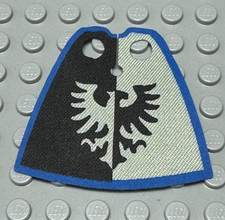Black Falcon Cloth Printed Capes For LEGO Minifigures Medieval Castle Knights