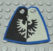 Black Falcon Cloth Printed Capes For LEGO® Minifigures Medieval Castle Knights