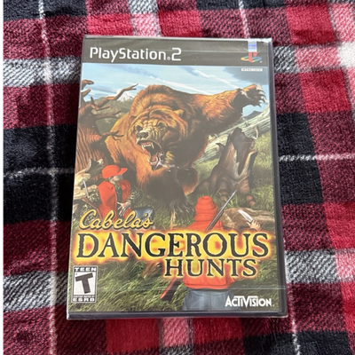 #ad Activision Cabela#x27;s Dangerous Hunts Sony PlayStation 2 PS2 Hunting Shooter $19.99