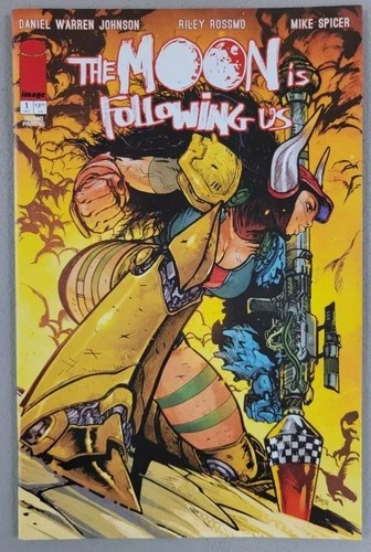 THE MOON IS FOLLOWING US #1 2ND PRINT IMAGE 2024 DANIEL W JOHNSON VARIANT NM