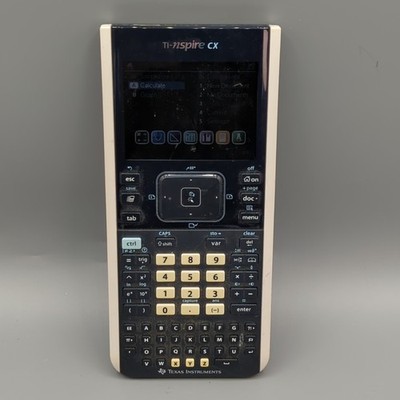 Texas Instruments TI-Nspire CX Graphing Calculator Tested & Working (No Cover)