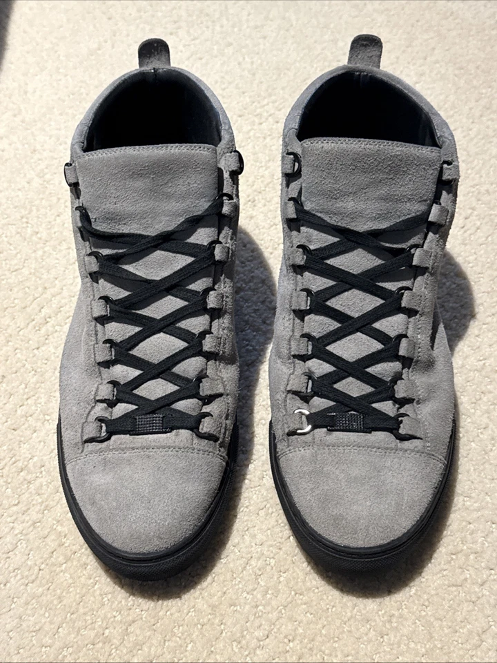 Zapatillas Balenciaga Arena High Noir Gris Gamuza EU 44 (Hombre 10.5) Foto 3 de 4