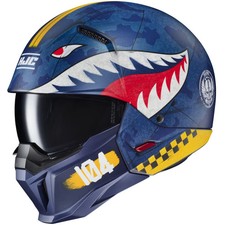 HJC i20 Motorcycle Motorbike Helmet - Vanguard Call Of Duty Blue