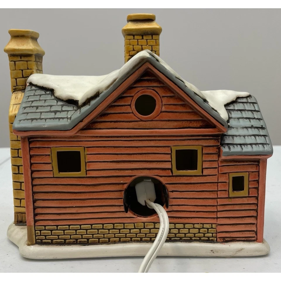 Lefton China Hand Painted Fine Millinery Hat Shop By Bryon Wood - Image 3 of 4