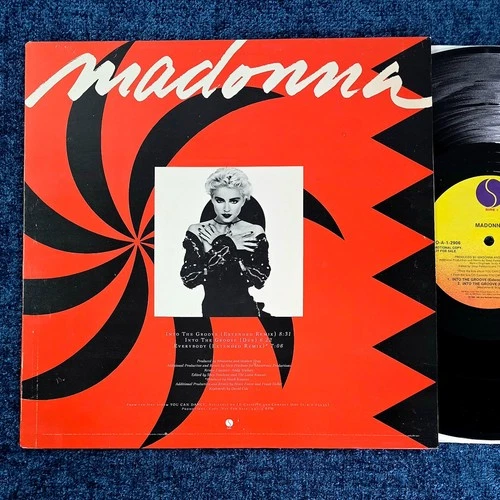 MADONNA INTO THE GROOVE / EVERYBODY PROMO 12'' VINYL LP US 1987 You Can Dance