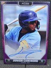 2024 Pulse Baseball Auto Junior Caminero #A-JCA  3/5  on card auto 