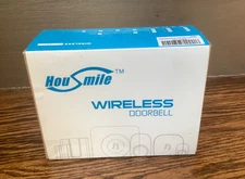 Housmile Wireless Doorbell Transmitter & Receiver - Black (X000TLYU61)