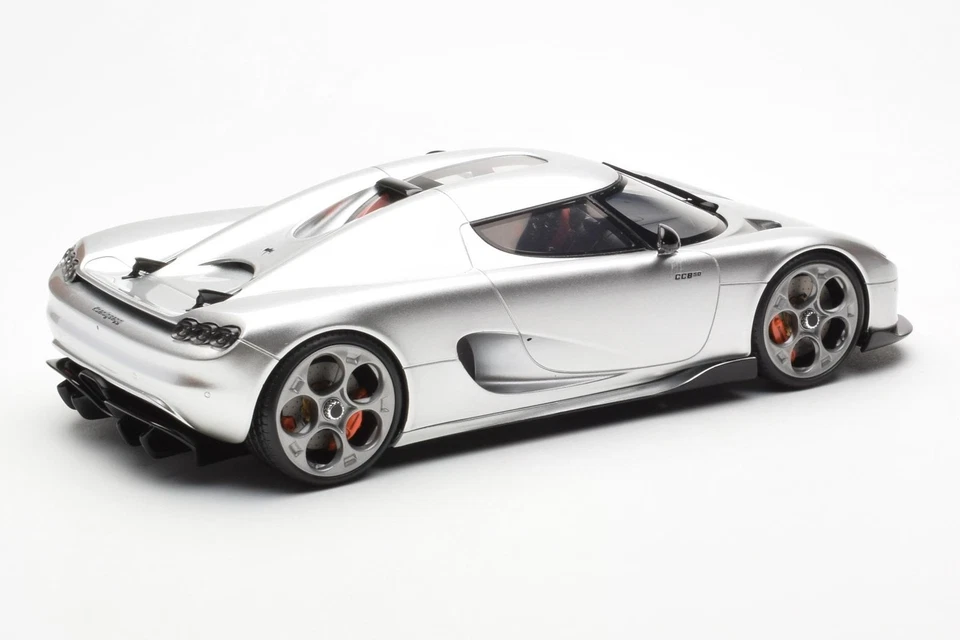 GT452 Koenigsegg CC850 Moon Silver GT Spirit 1/18 - Image 2 of 4