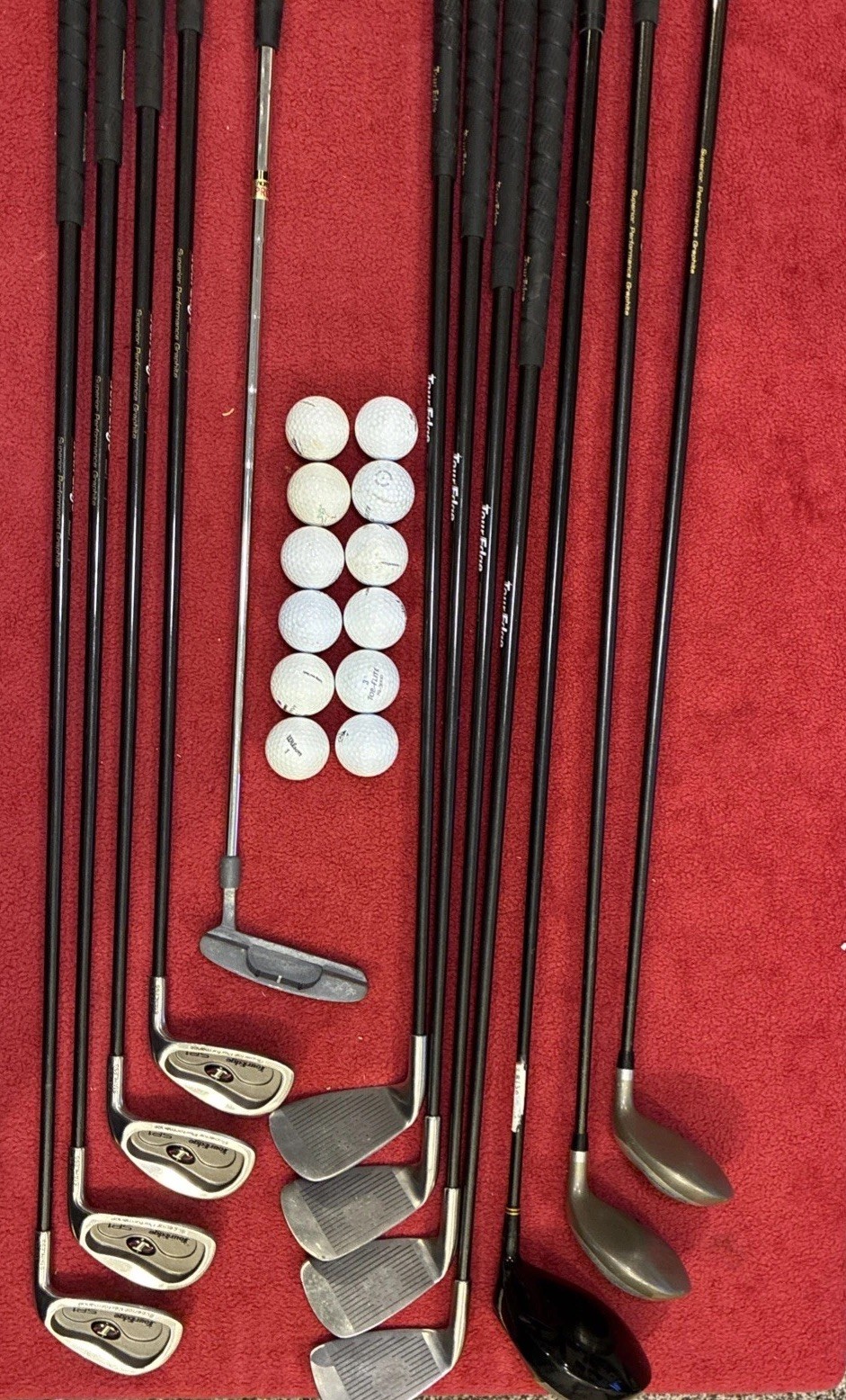 Club Set Bazooka Driver, Sp1 3w 5w 3-pw Irons Putter Right H