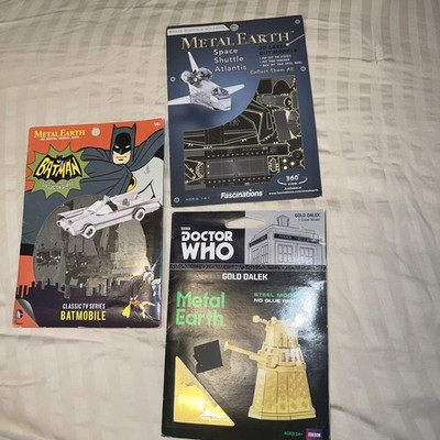 Fascinations Metal Earth Doctor Who Tardis 3D Laser Cut Steel Model Kit (NEW).