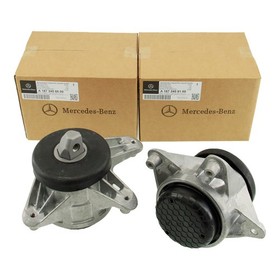 OEM 2pc Engine Mounts For Mercedes W167 GLE300 GLE350 2.0T 1672406600 1672405100